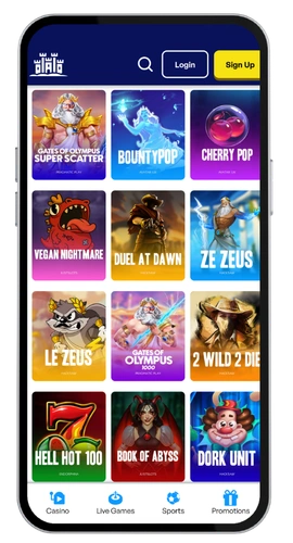 SkyHills Casino aanmelden